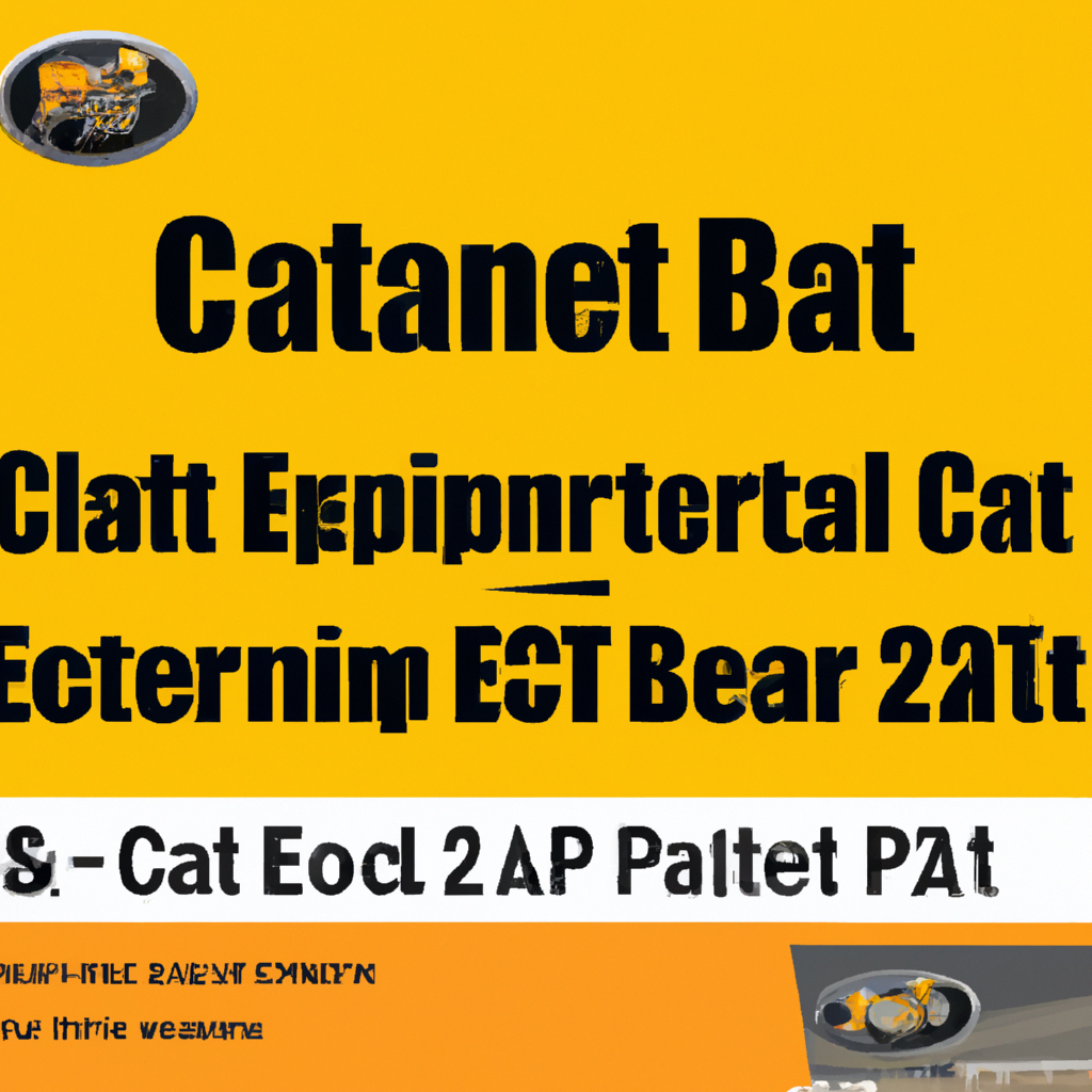 Caterpillar PDF parts manual has exploded views of all serviced parts on the equipment