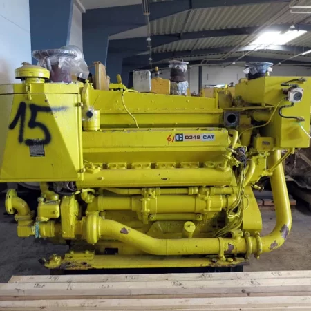 Cat Caterpillar D348 Marine Engine Parts Manual S/n 38j00193-up PDF Download